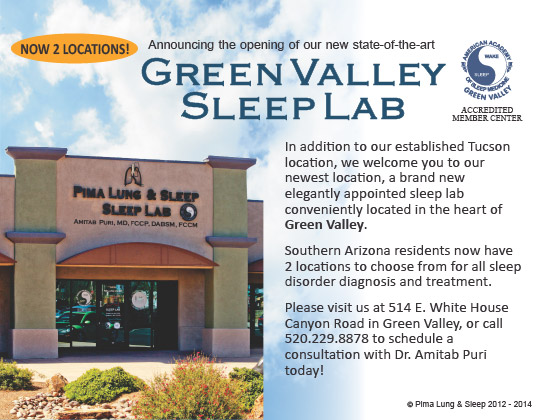 Announcing the opening of our new state-of-the-art Green Valley Sleep Lab.