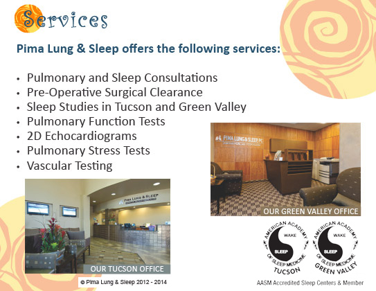 Pima Lung & Sleep offers pulmonary and sleep consultations and more.
