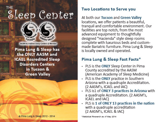 The sleep center.  Two locations to serve you.
